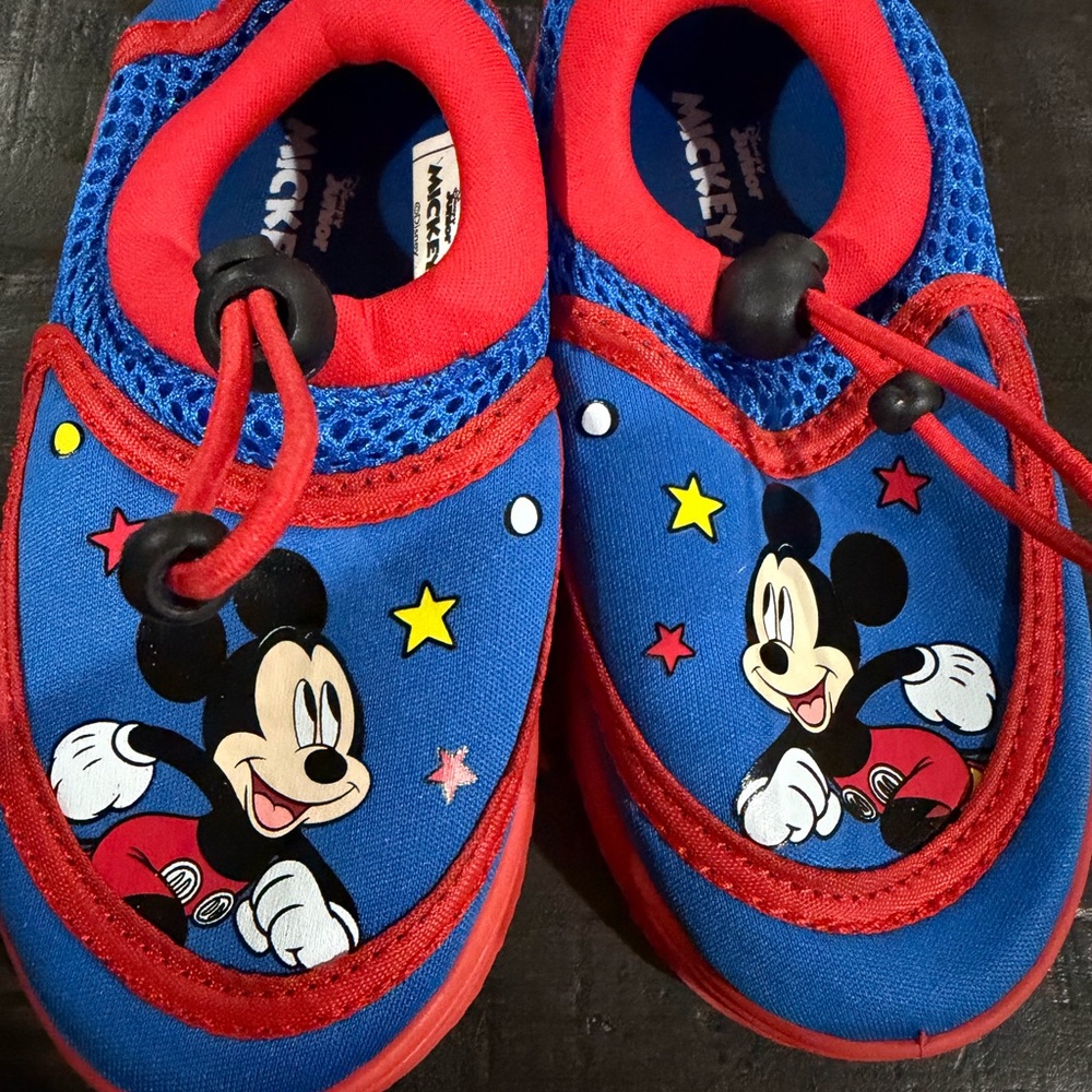 Disney Mickey Mouse Kids Sneakers - Blue and Red